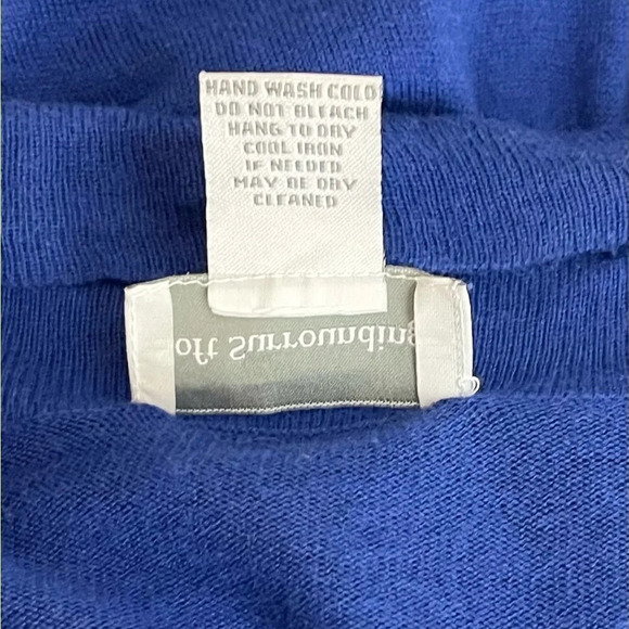 Soft Surroundings | Cardigan Asymmetric Cotton Modal Cashmere - Picture 7 of 7